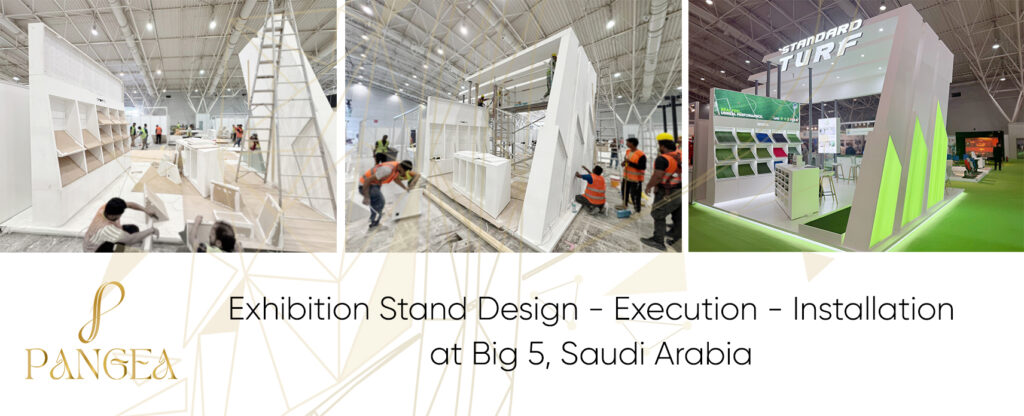 What goes into building an exhibition stand by Pangea Dubai