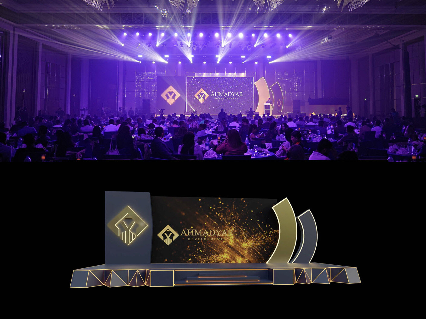 Stage Design and Custom Backdrops